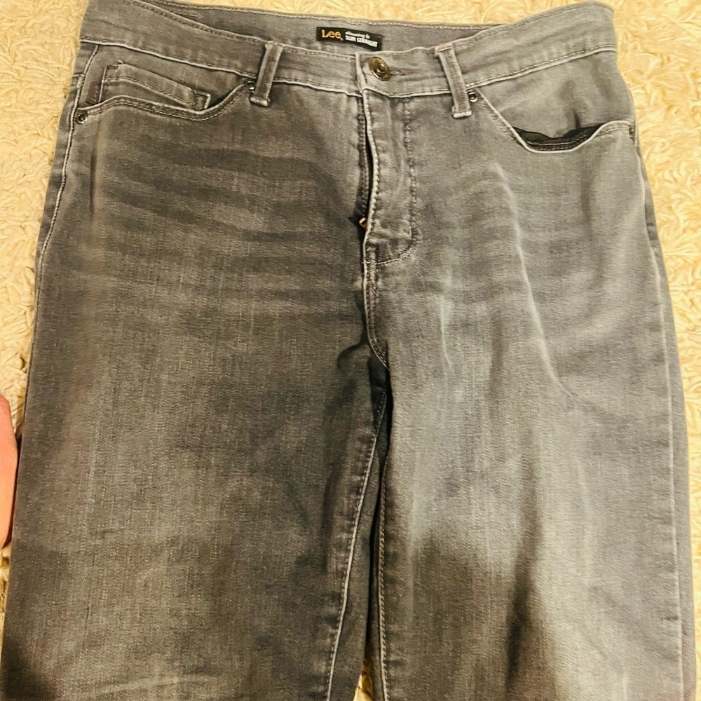 Lee slim straight stretchy jeans size 6 - Picture 4 of 7